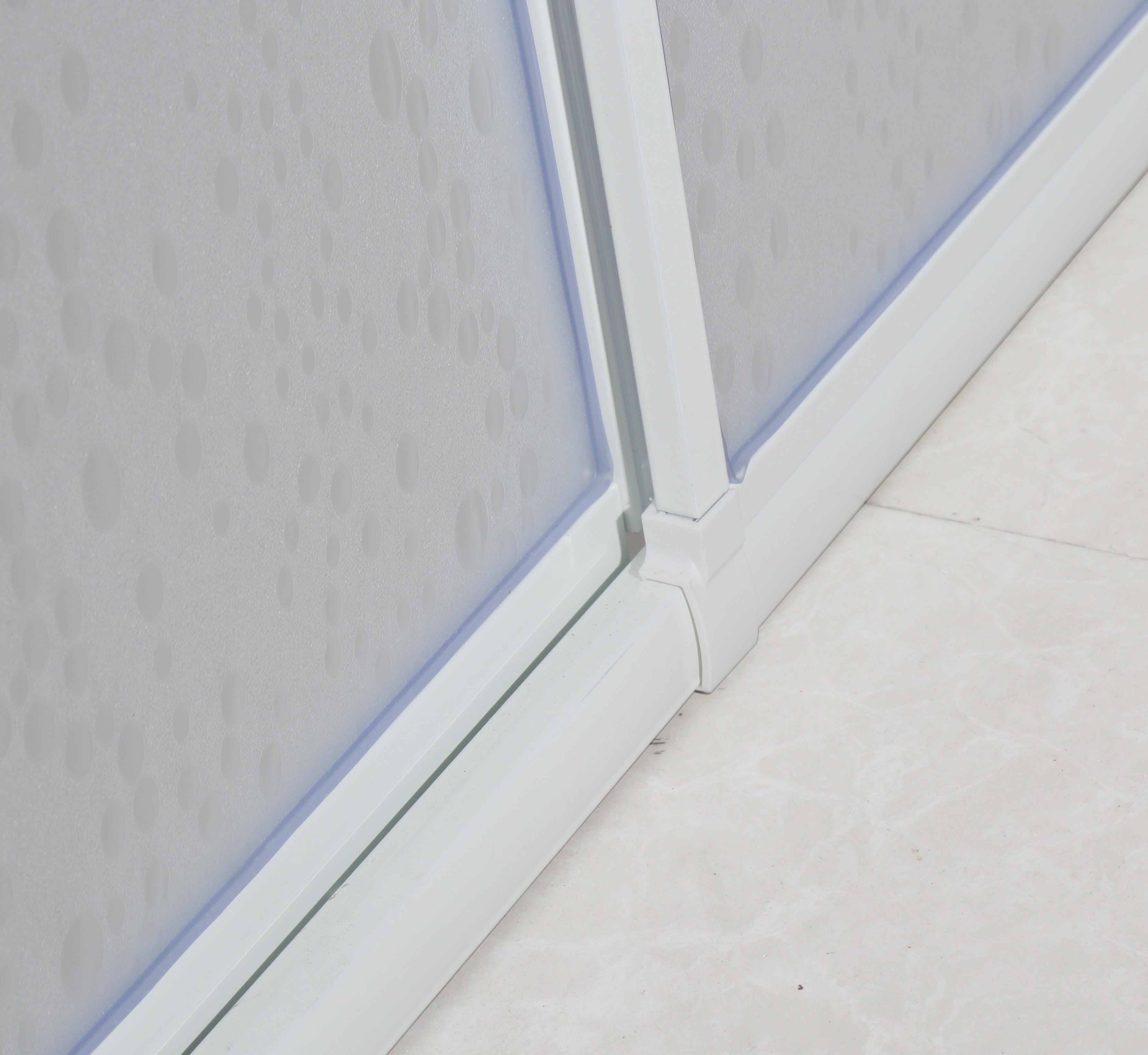 Cabina de ducha de esquina AC90W 73-88x73-88x185 cm
