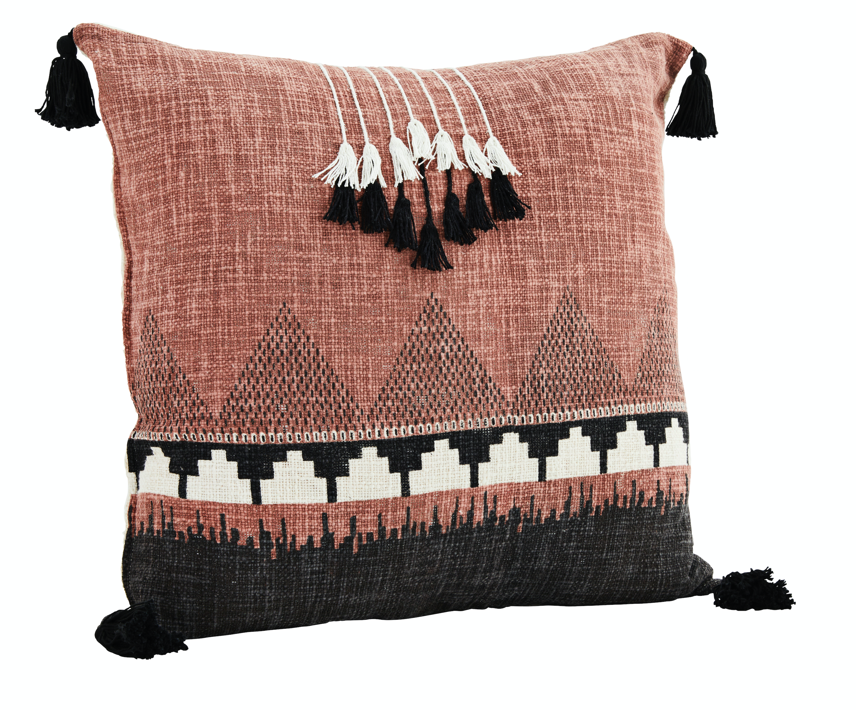 Funda de cojín con aspecto indio 60x60cm