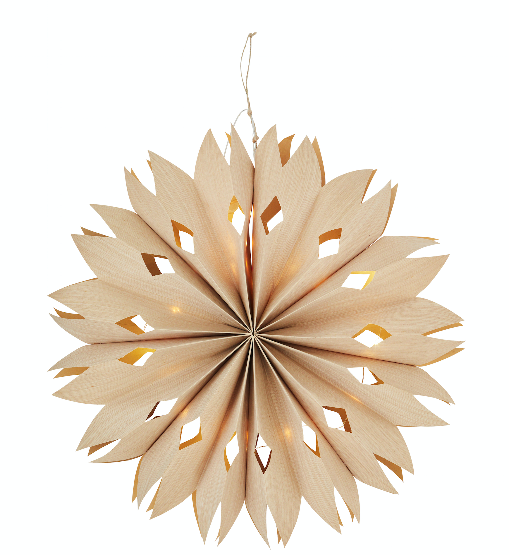 Estrella de papel Frozen D50cm