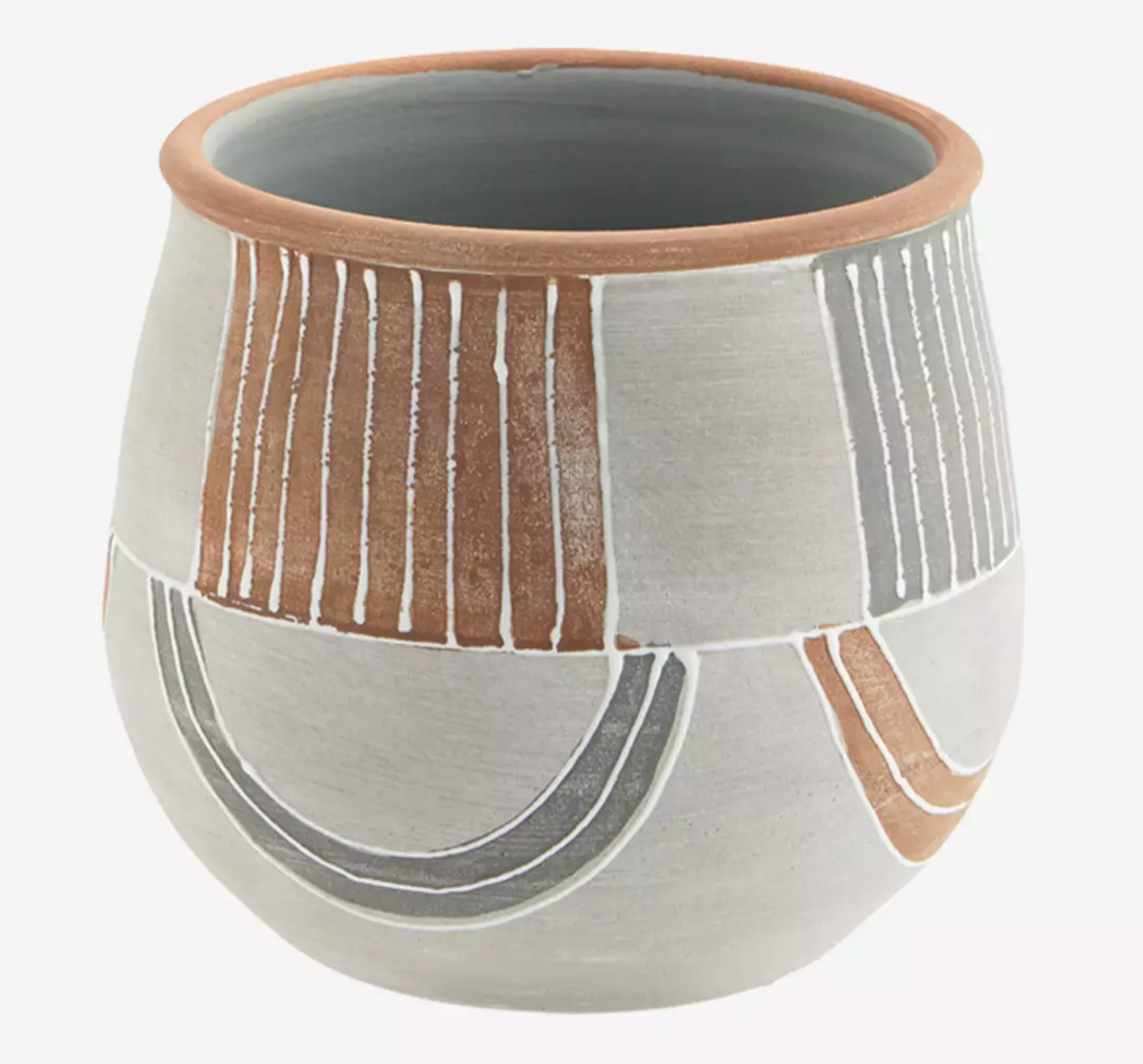 Maceta de terracota Ø 17 x Alt. 17 cm