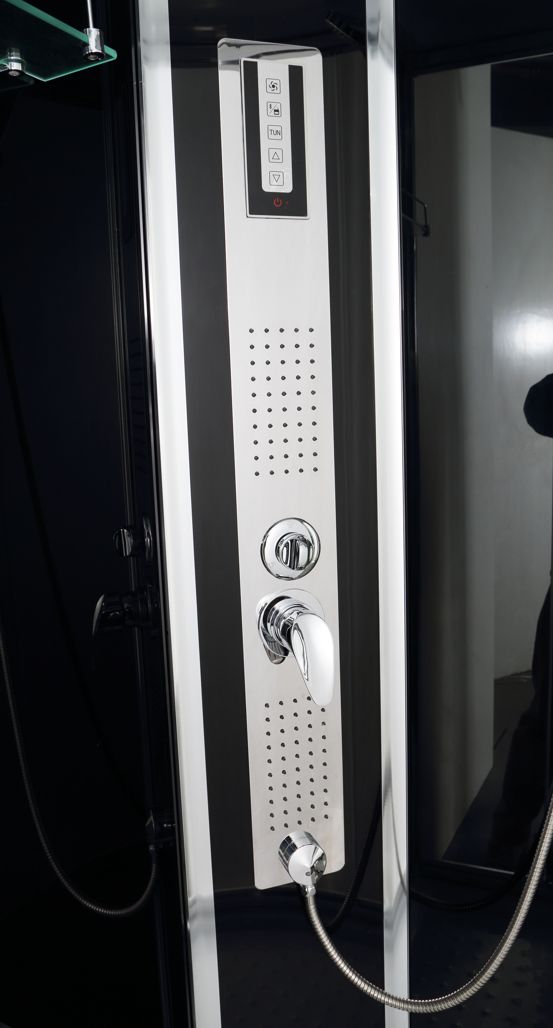 Complete shower enclosure TREND 1 with quick assembly 90x90x215 cm