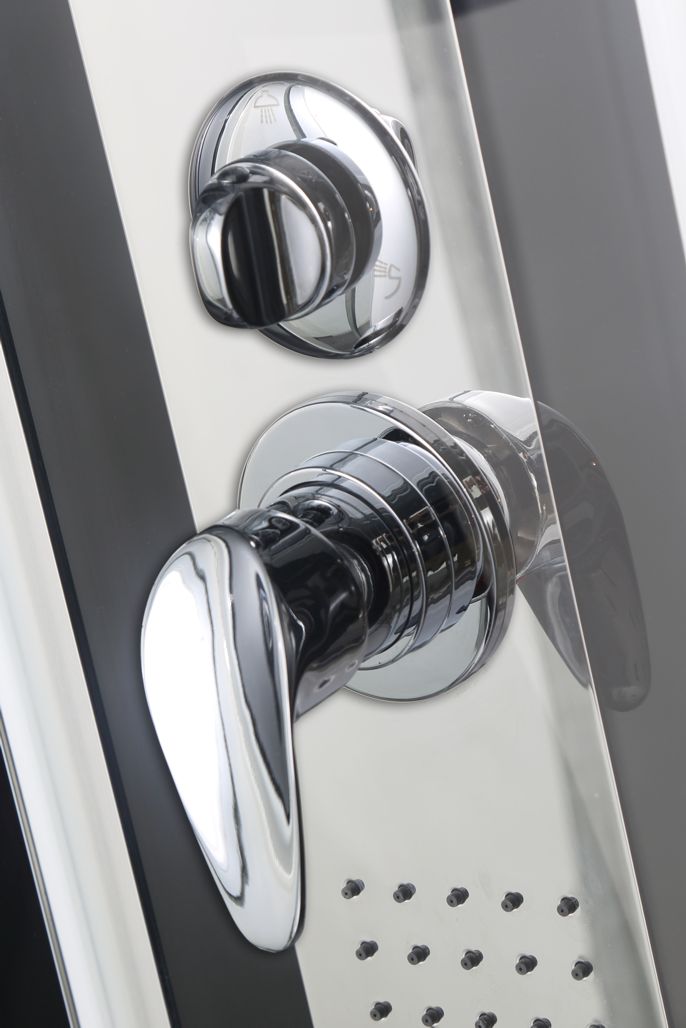 Complete shower enclosure TREND 1 with quick assembly 90x90x215 cm