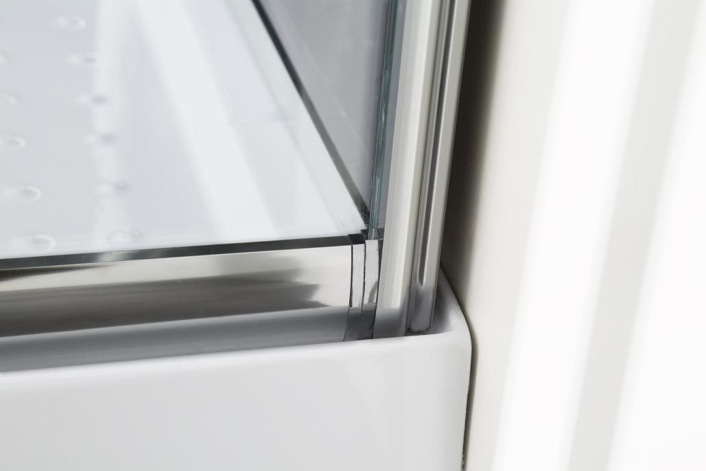 Complete shower enclosure TREND 3 with quick assembly 80x120x215 cm