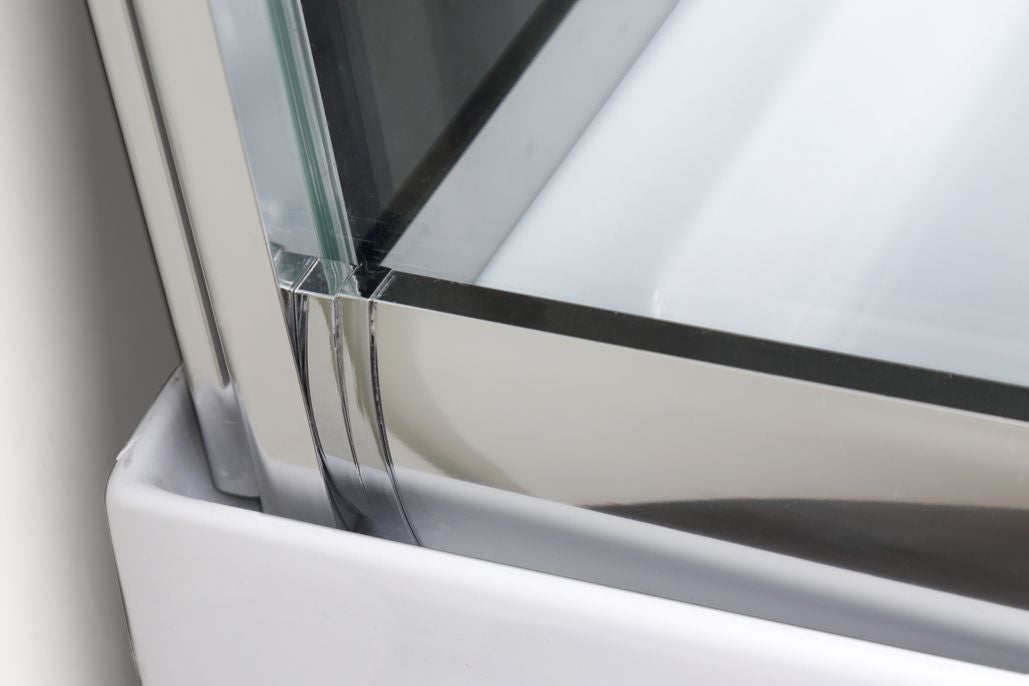 Complete shower enclosure TREND 1 with quick assembly 90x90x215 cm