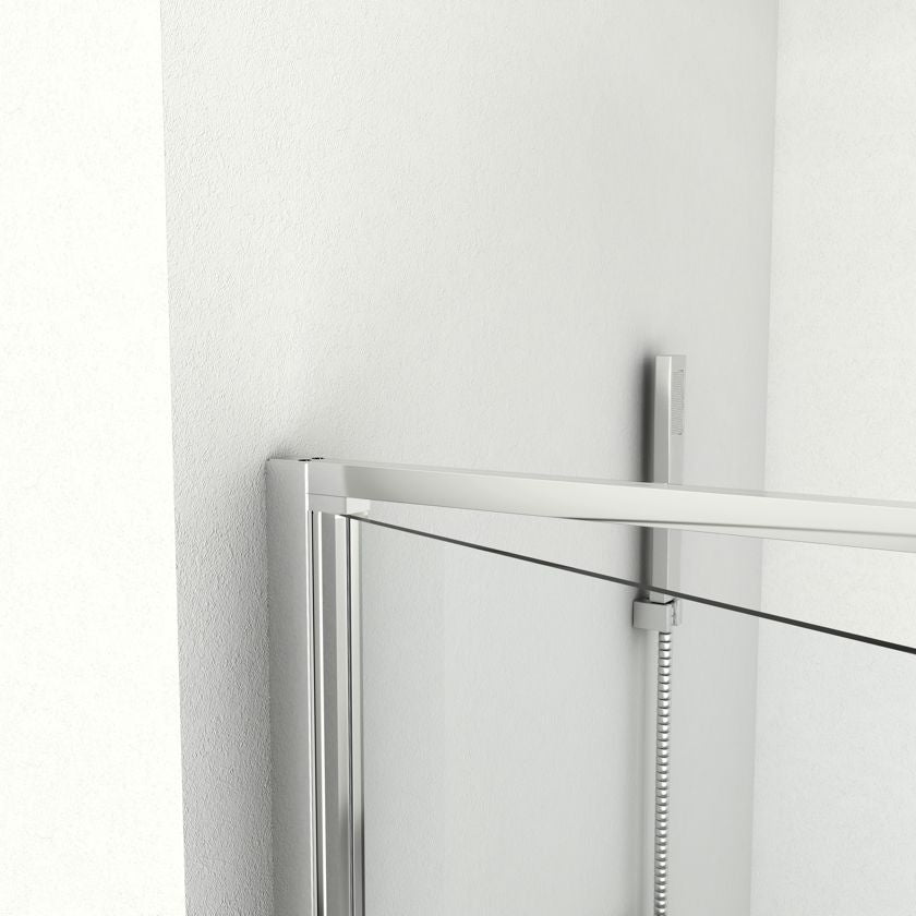Cabina de ducha de esquina ELITE CHROME con Easy Clean en dos tamaños diferentes