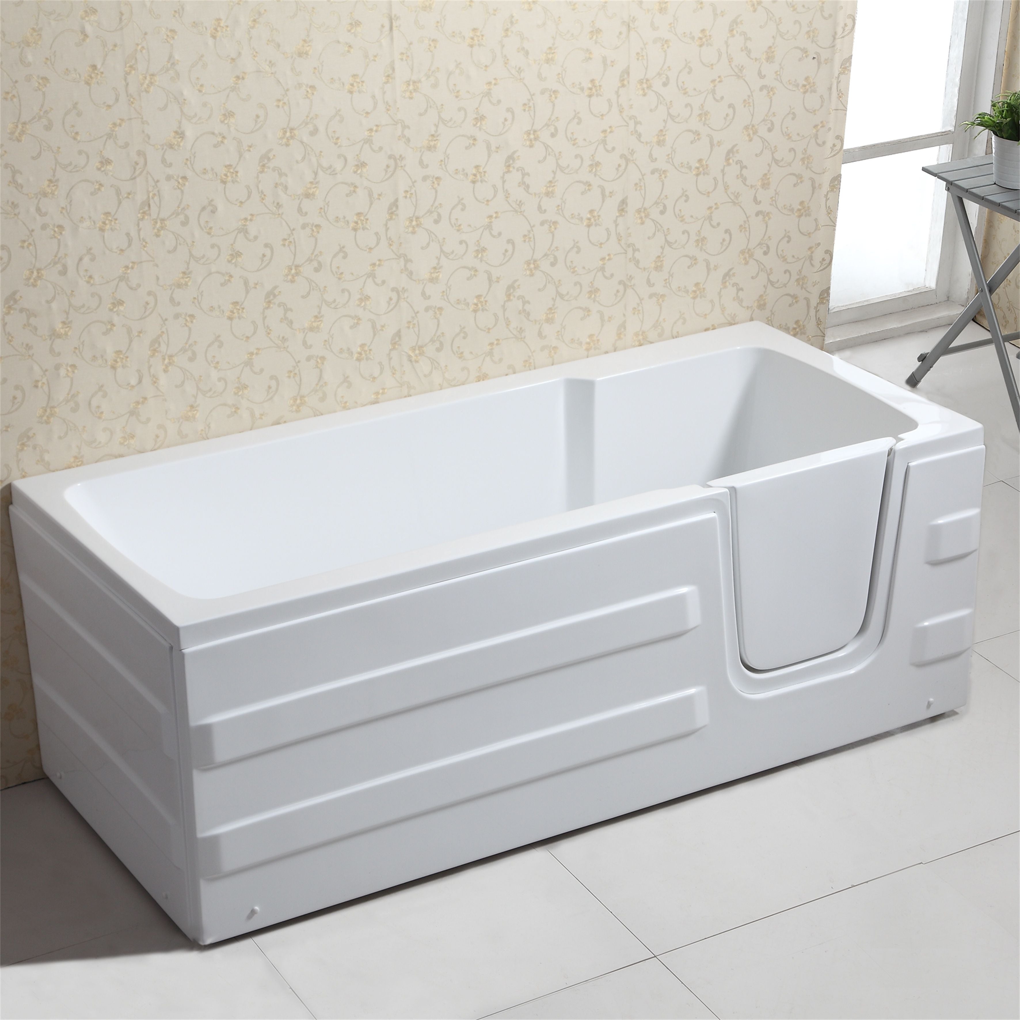 Freistehende Badewanne PAROS 170x76x61 cm
