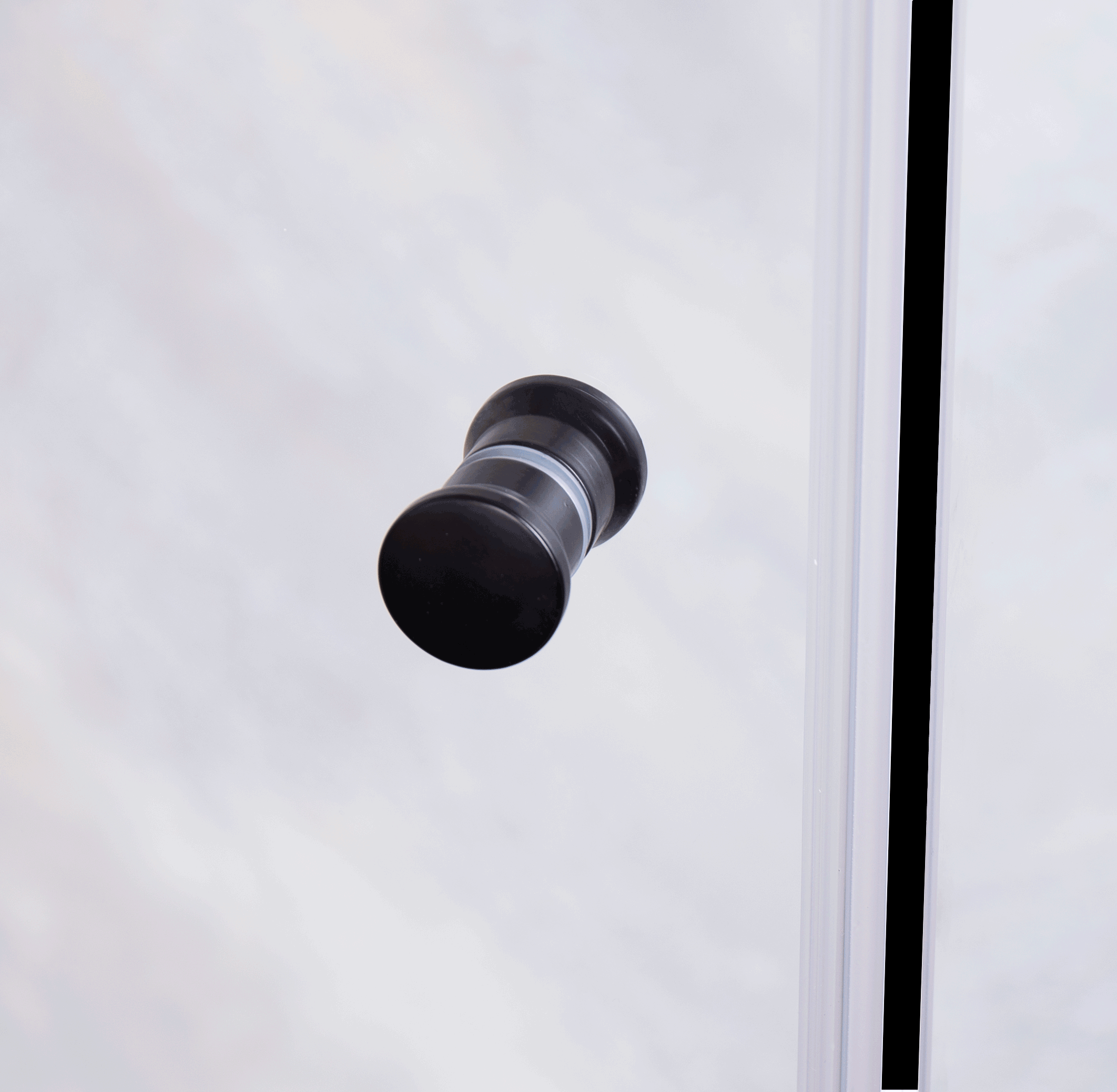 BRAVA BLACK swing door in 3 different sizes