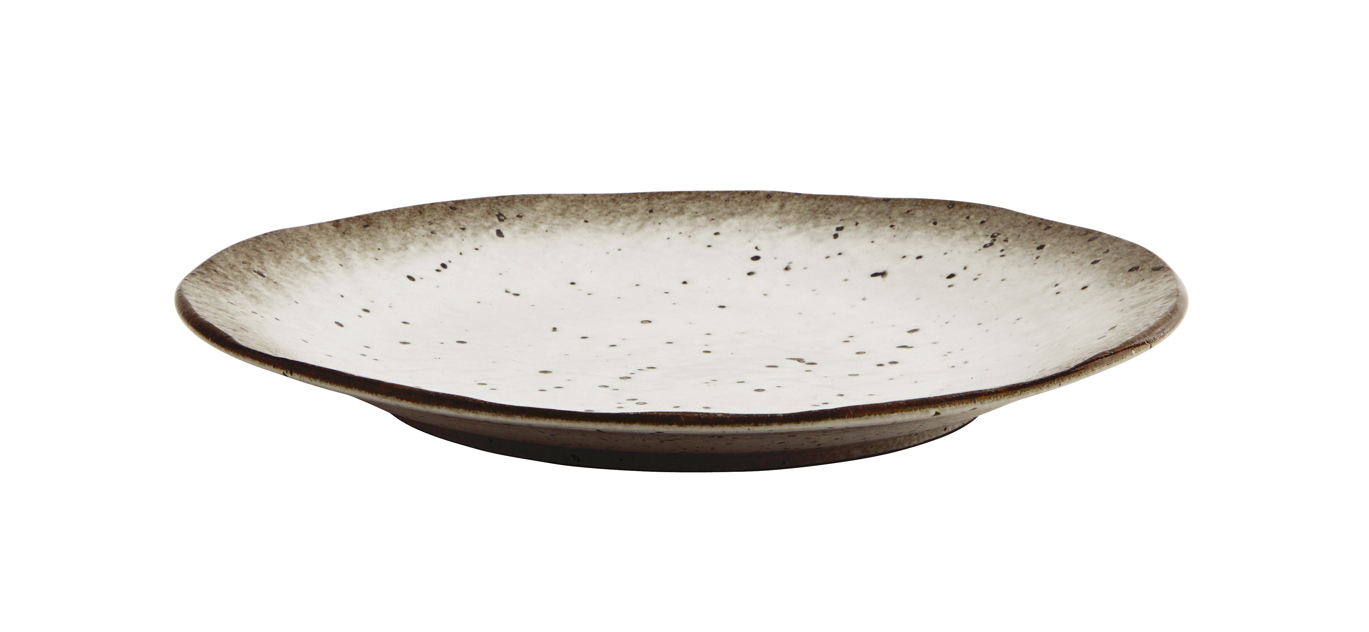 Plato llano de gres