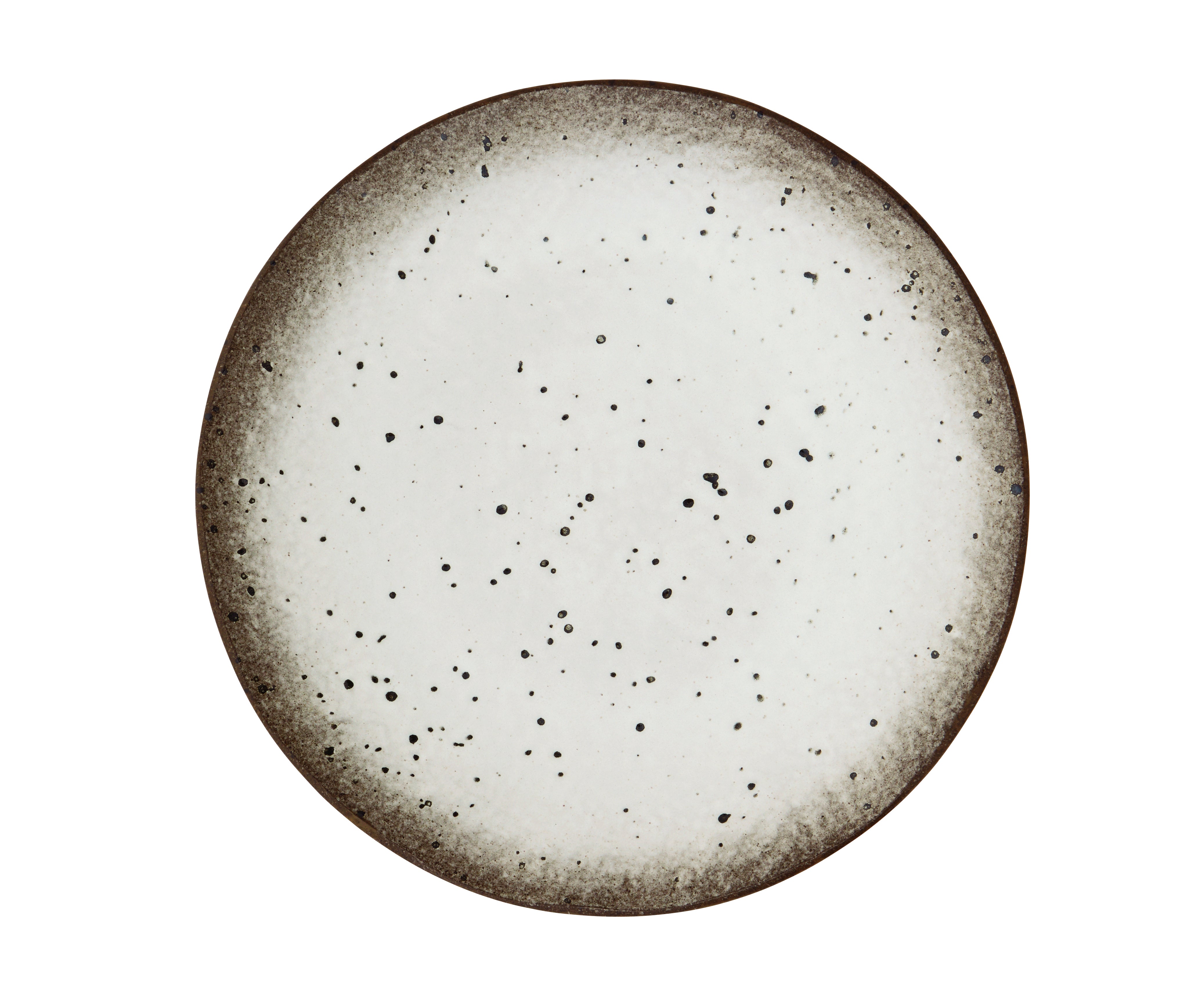Plato llano de gres