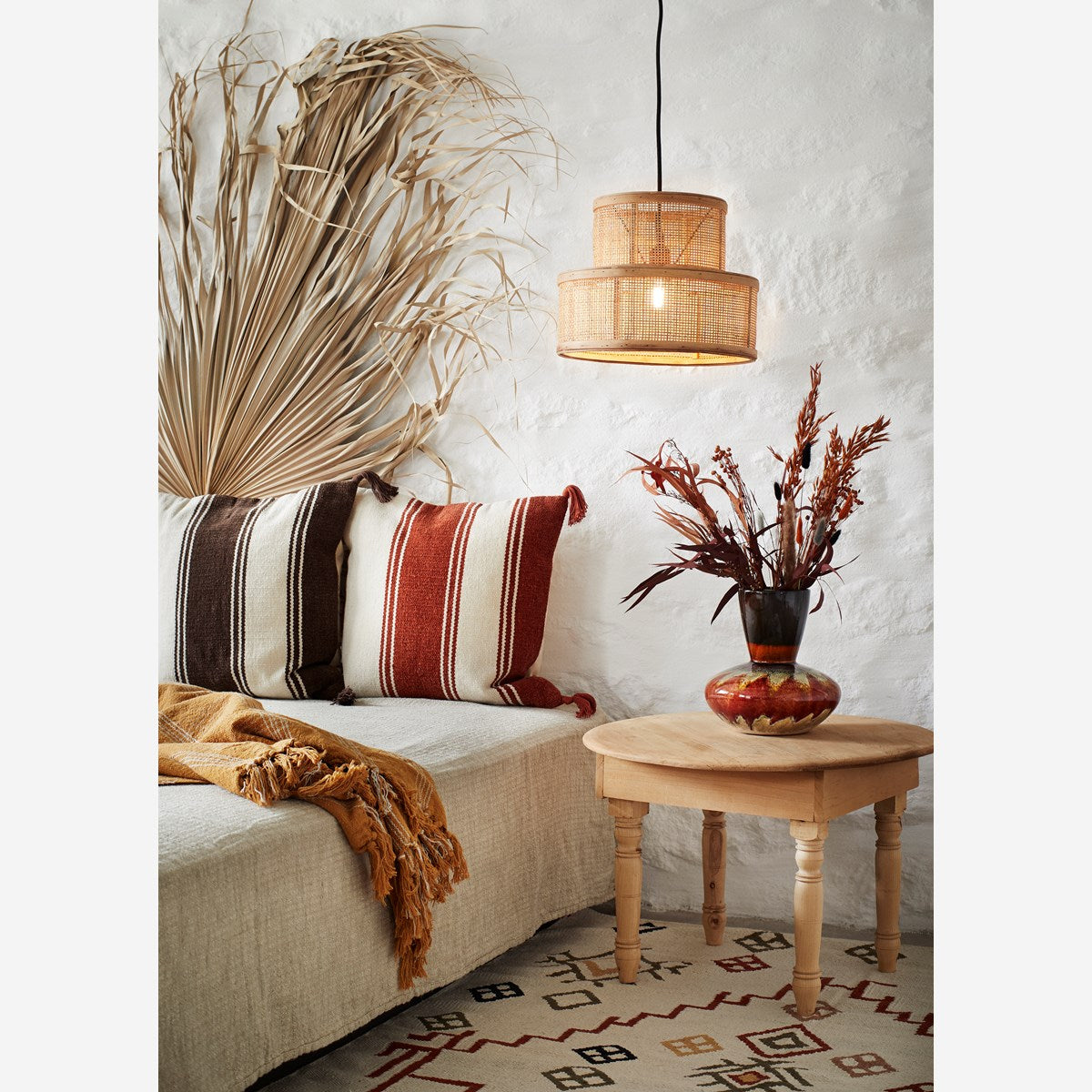 Teppich Kelim Creme