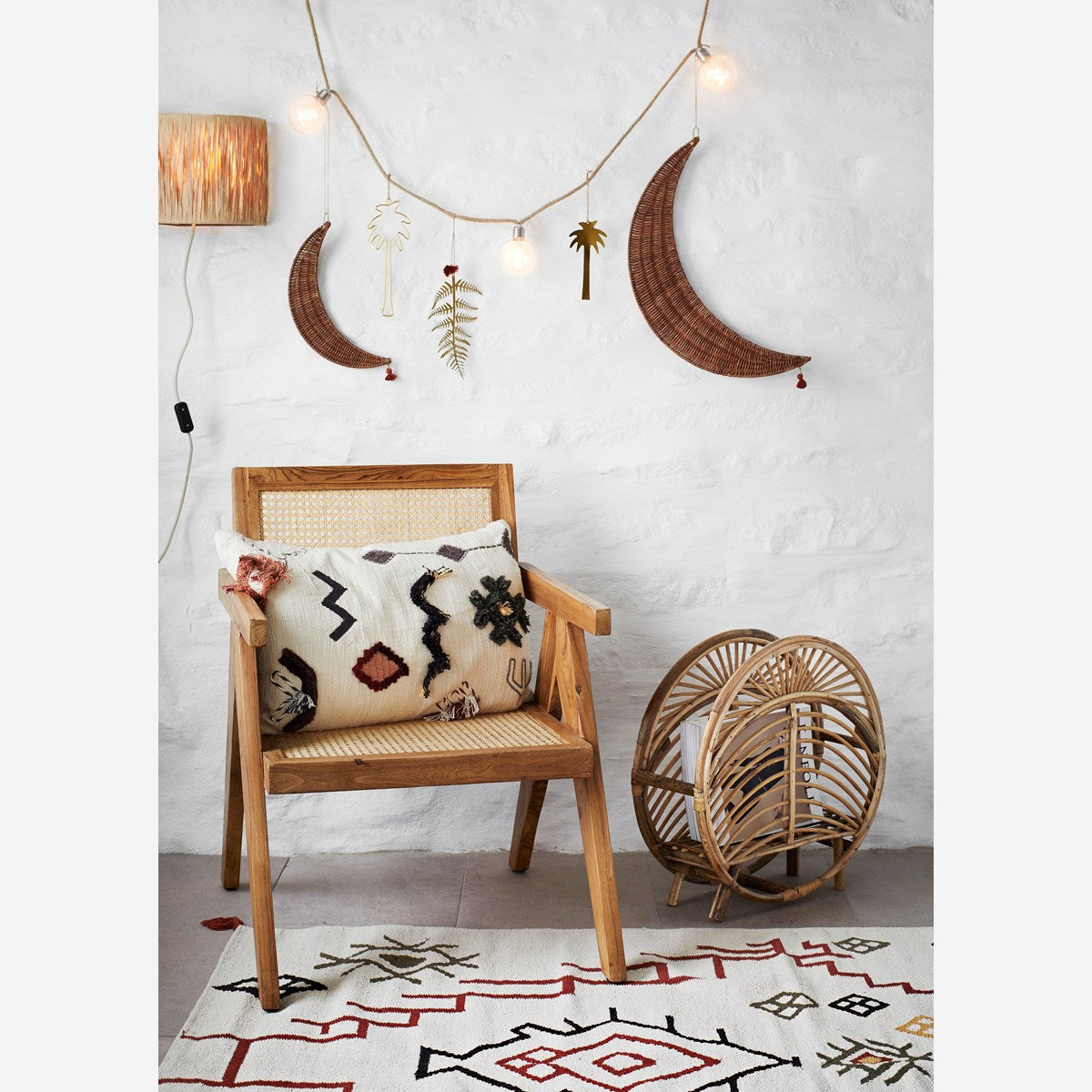 Alfombra Kilim Crema