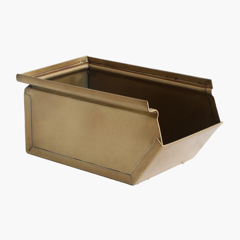 Caja de almacenamiento Maddie Gold