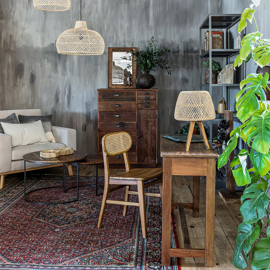 Stuhl Retro mit Wiener Geflecht