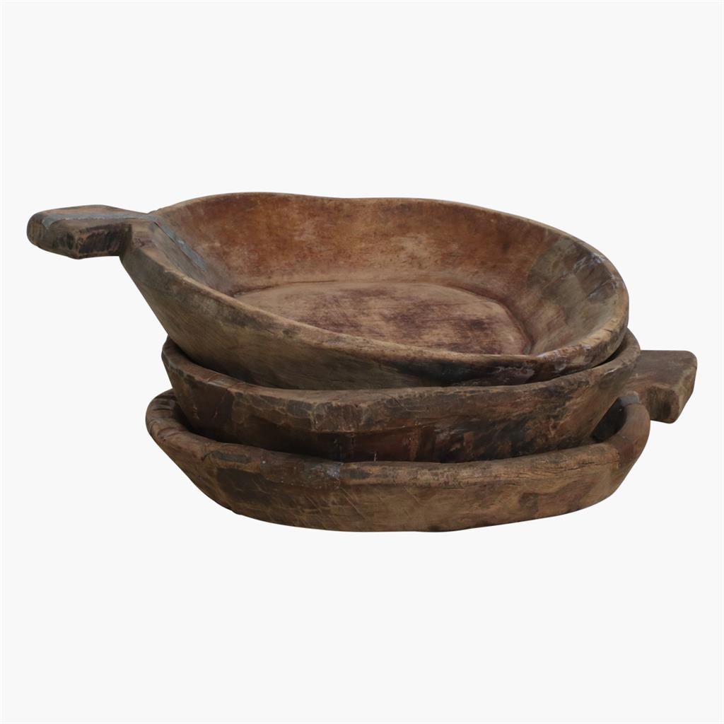 Cuenco de madera banswara