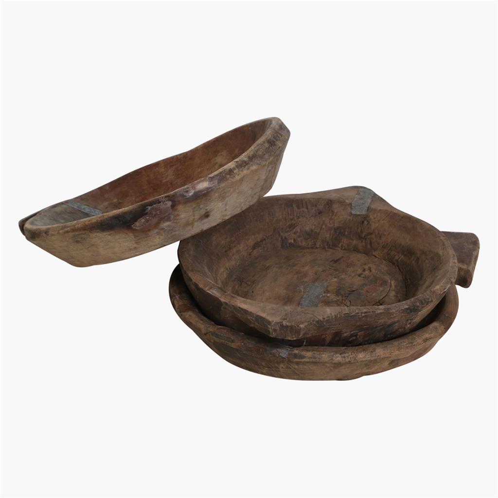 Cuenco de madera banswara