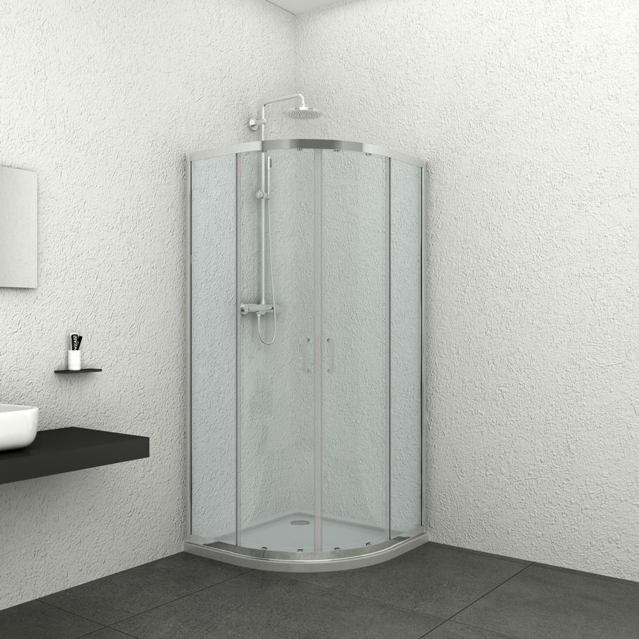 Elite Chrome Round Shower with Easy Clean | 2 different sizes