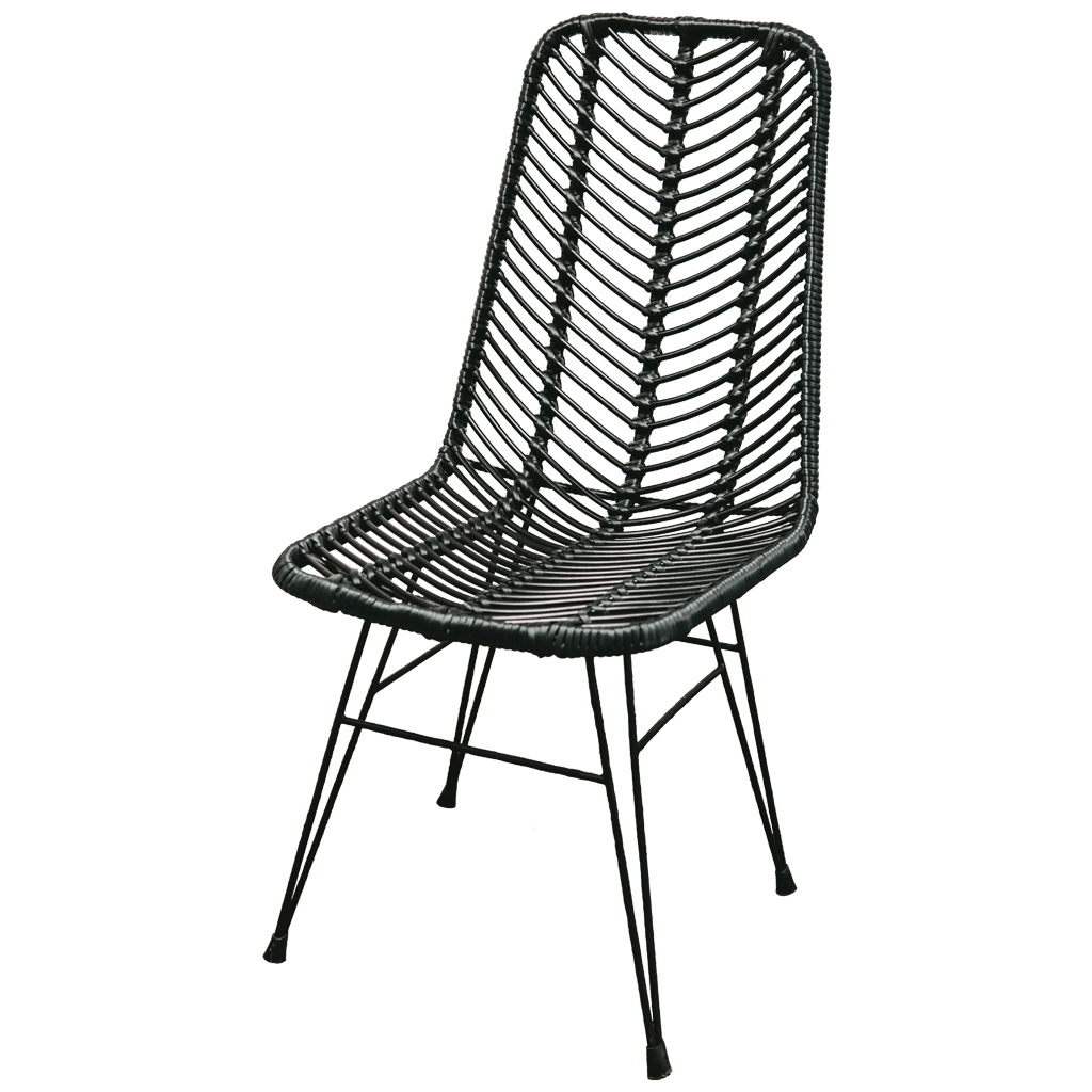 Silla de ratán Barbados