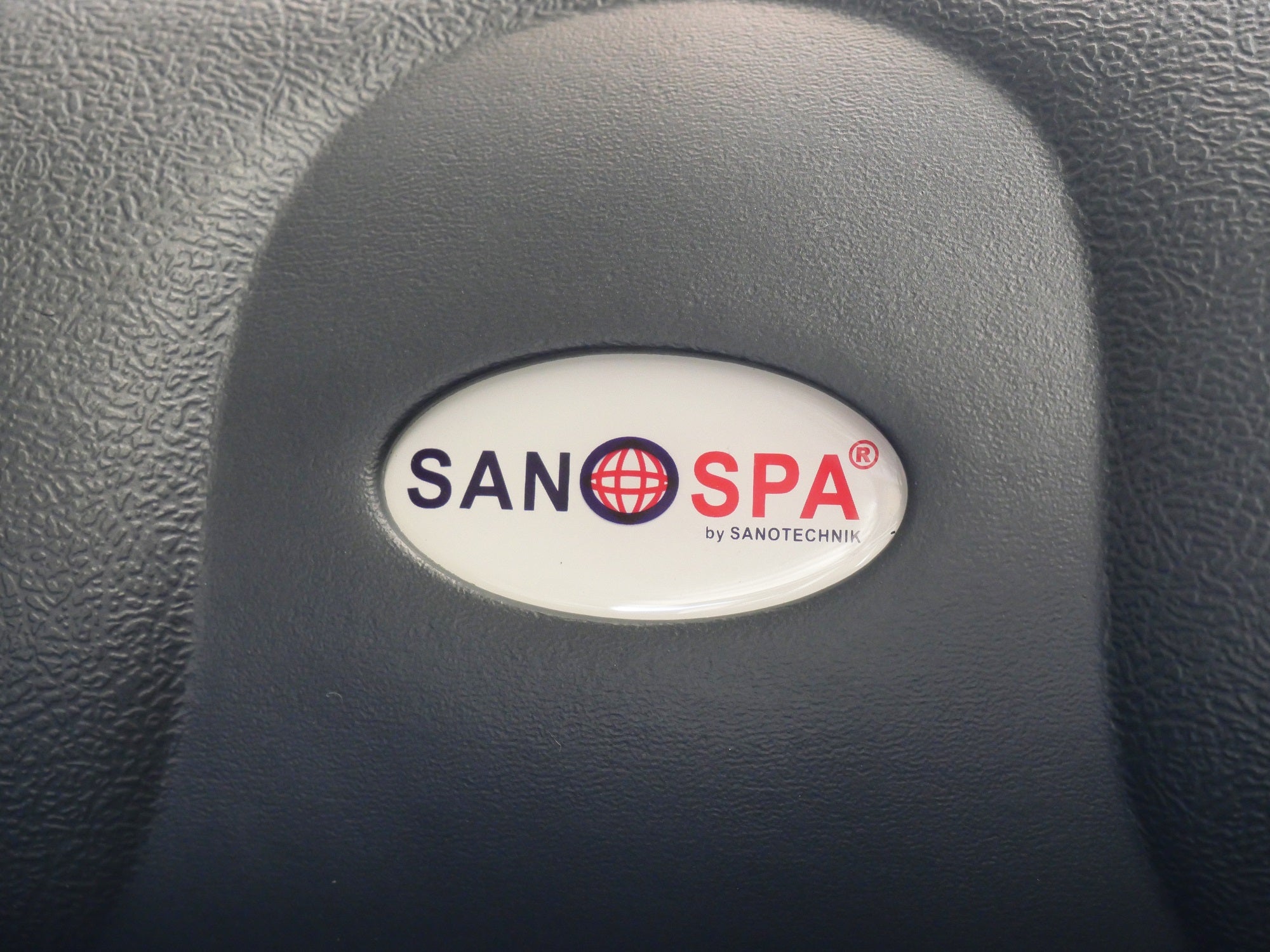 Outdoor whirlpool OASIS Maxi BLUE MARBLE including steps and cover 210x210x95 cm frost-proof