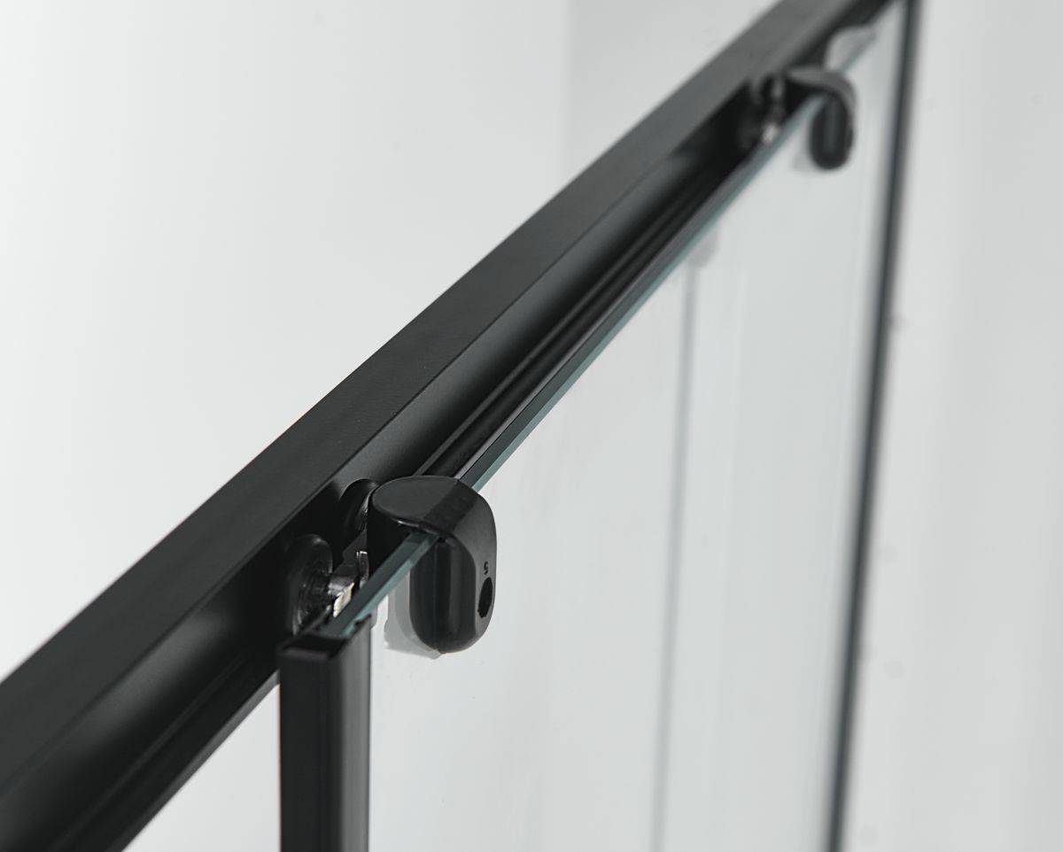 Puerta corredera Elite Black en 2 tamaños diferentes
