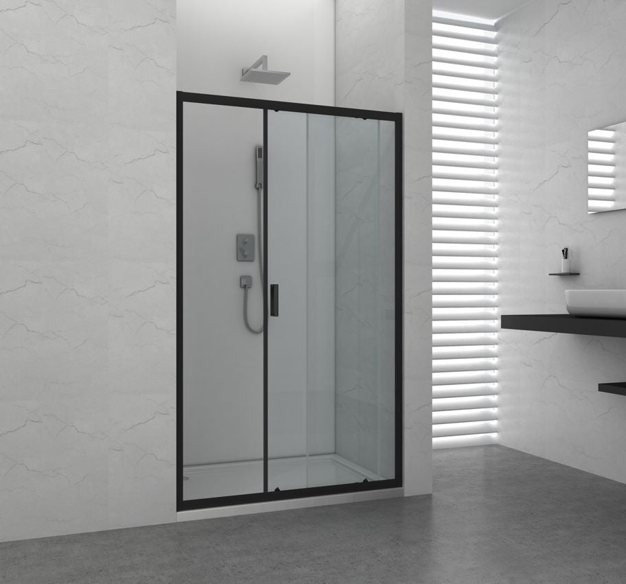 Puerta corredera Elite Black en 2 tamaños diferentes