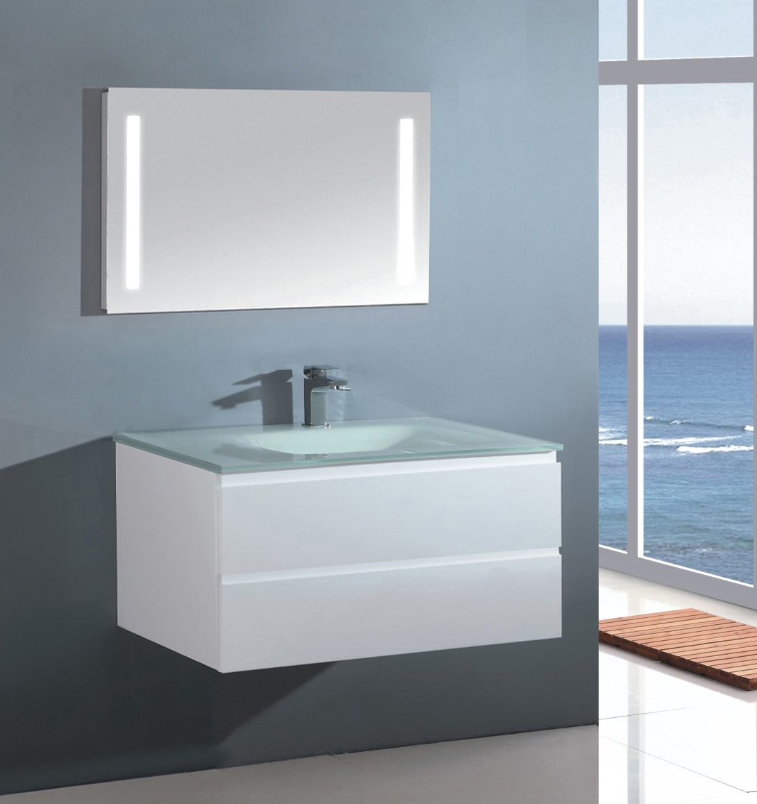 Conjunto de muebles de baño - CUBO 70 / 100cm