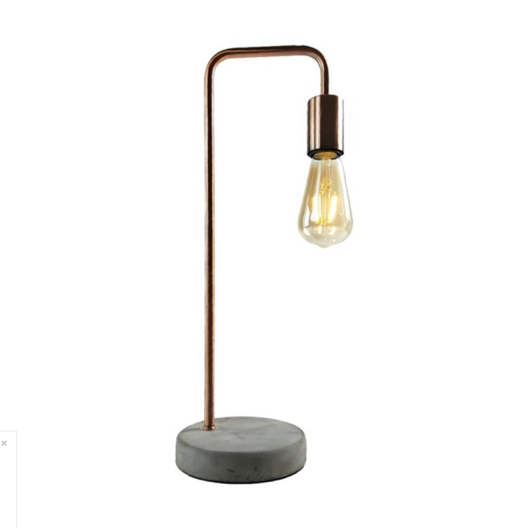 Lámpara de mesa industrial