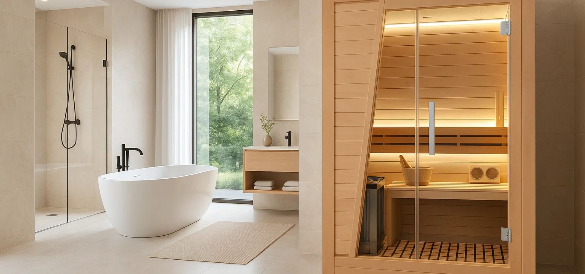 Finnische Sauna