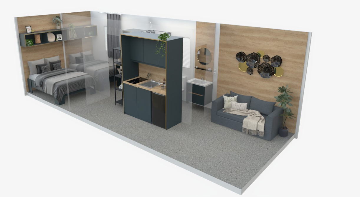 Home 36 - Tiny House Type 2 (8x3 m)
