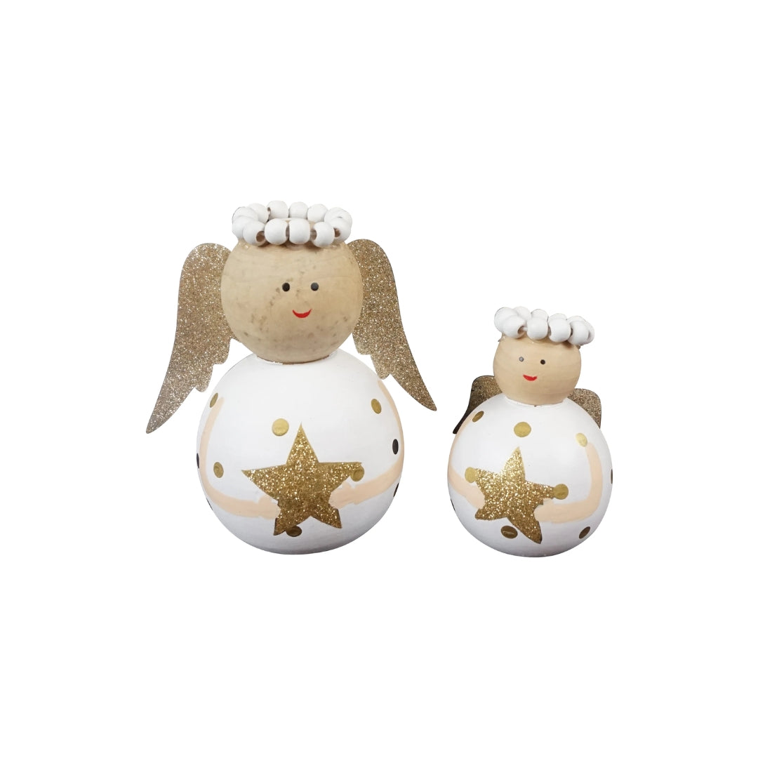 Ángel estrella 2 piezas