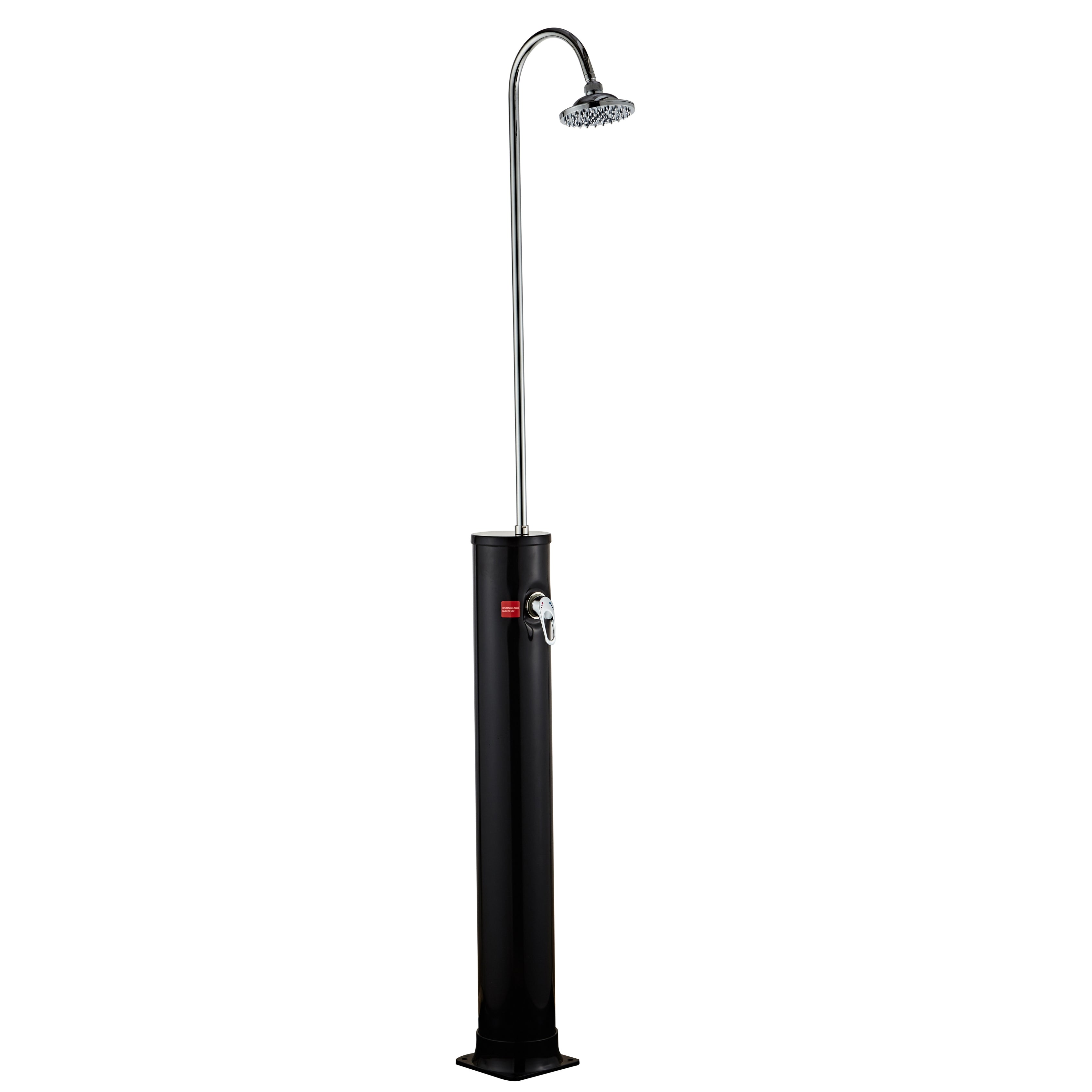 20L Outdoor-Solardusche – Schwarz