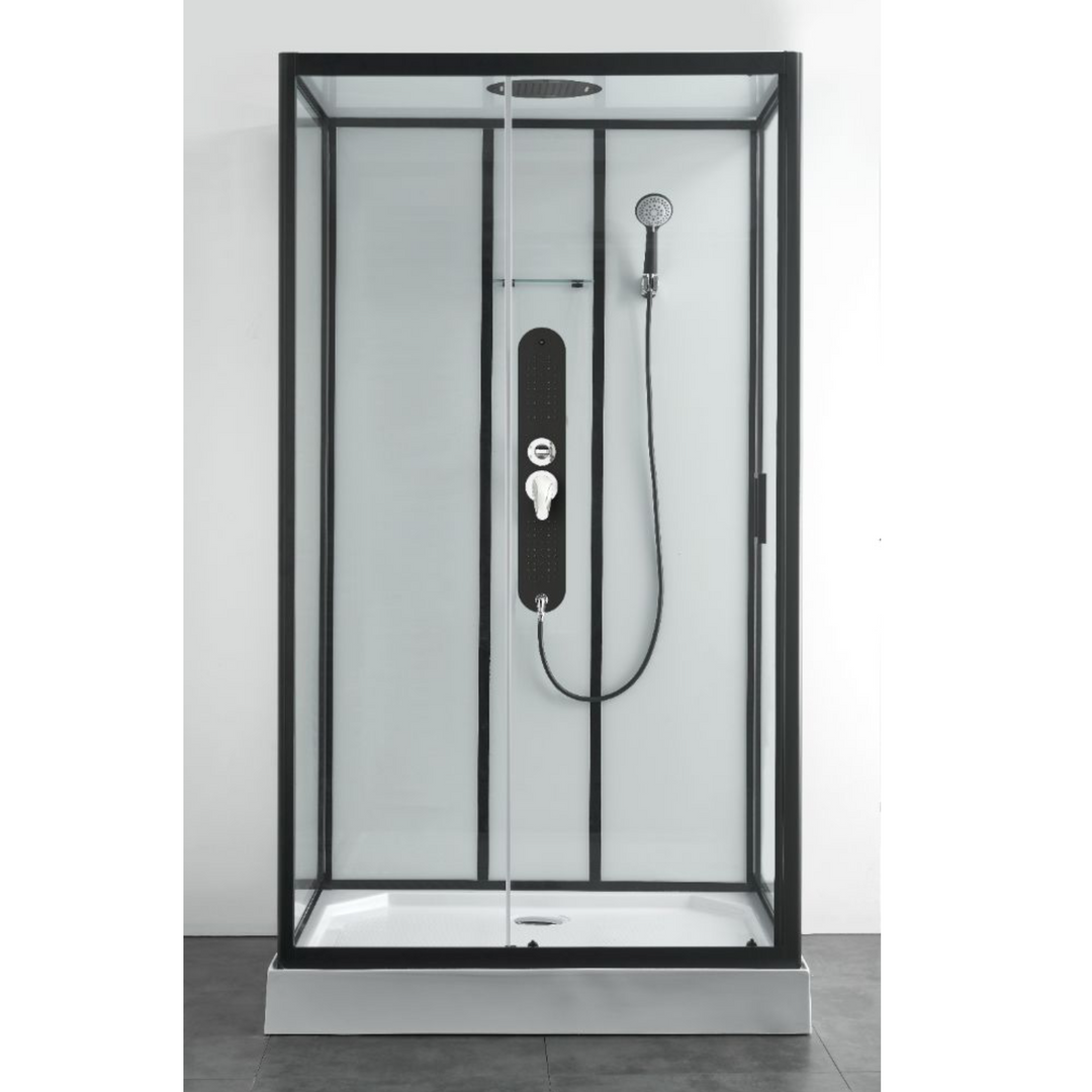 Complete shower enclosure SOHO SKY 3 with quick assembly 80 x 120 x 225 cm