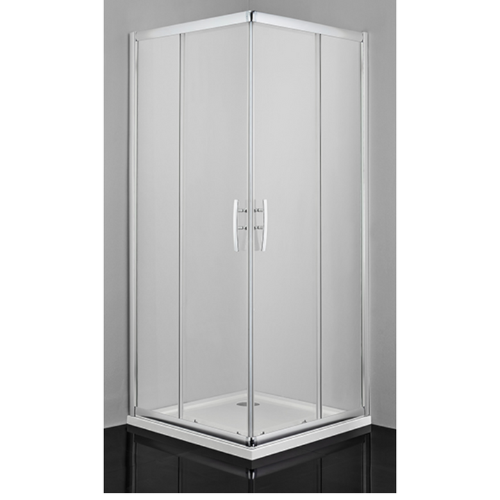 Pro - Line corner shower cubicle with Easy Clean in 4 different sizes
