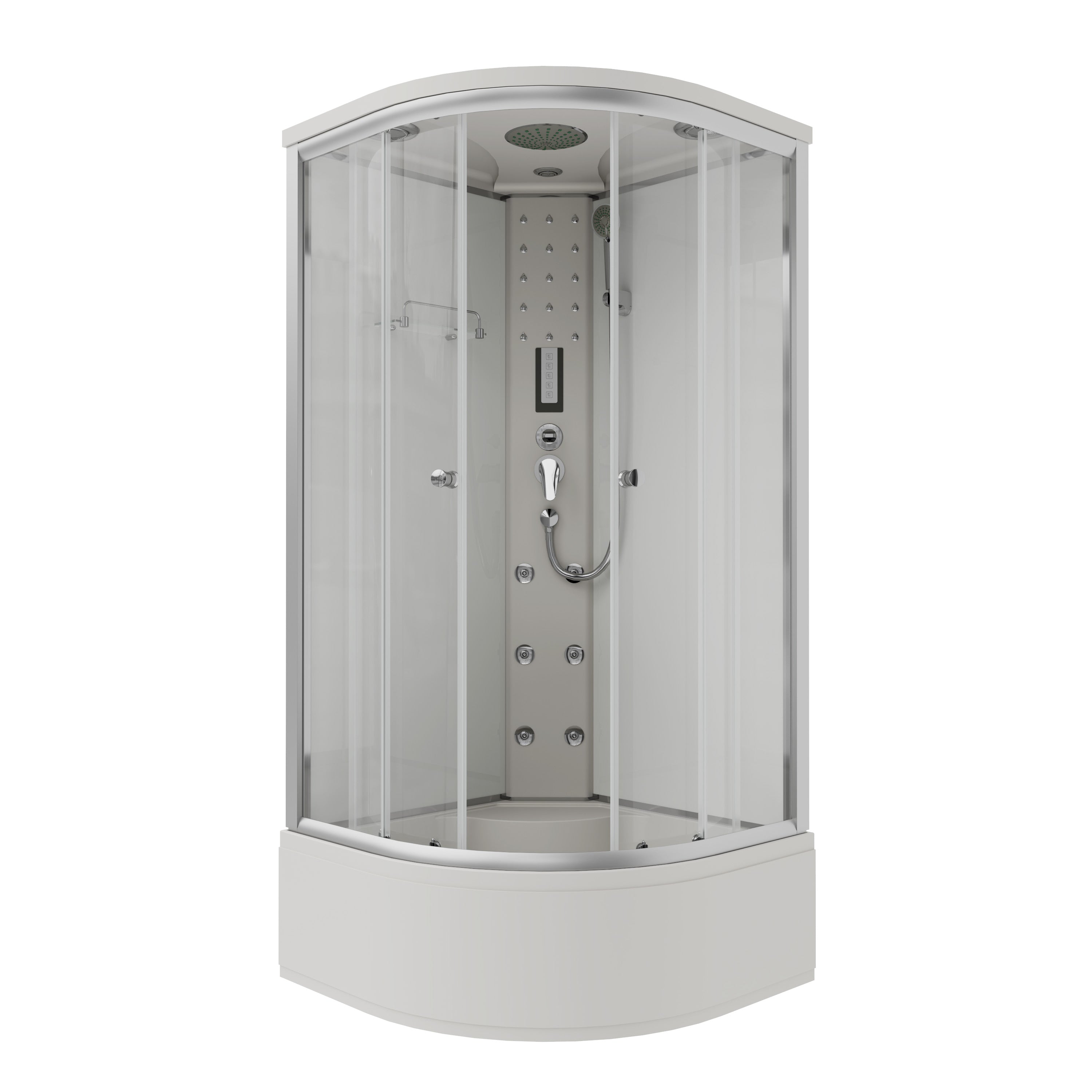 Complete shower enclosure PR55 90 x 90 x 215 cm