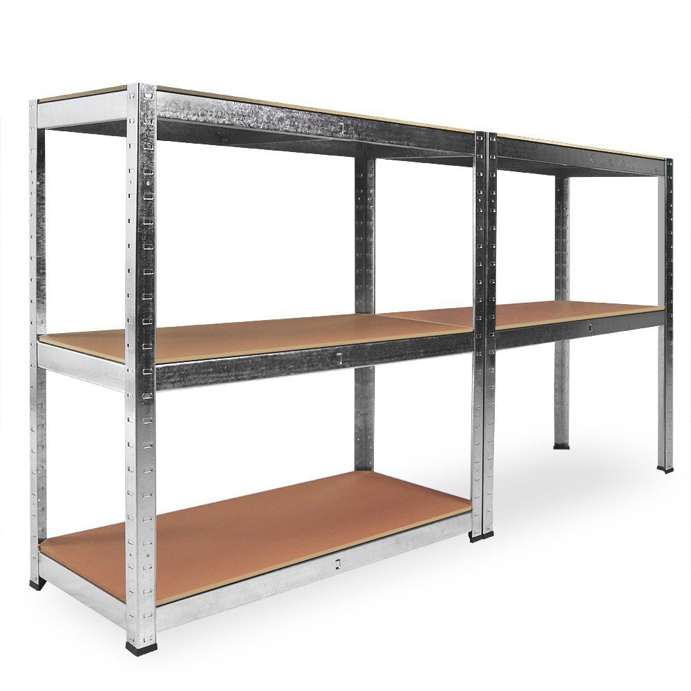 Schwerlastregal zink 90x40x180 cm