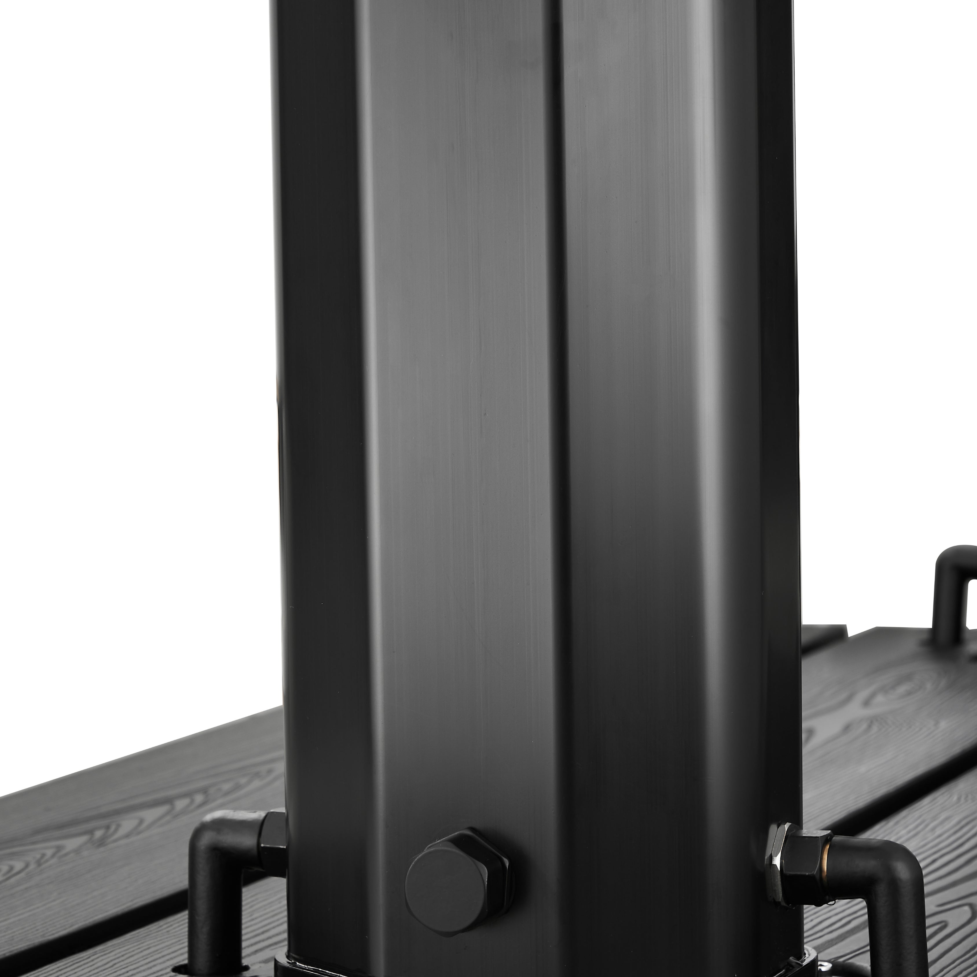Octagon 40L Solar-Duschportal – Schwarz