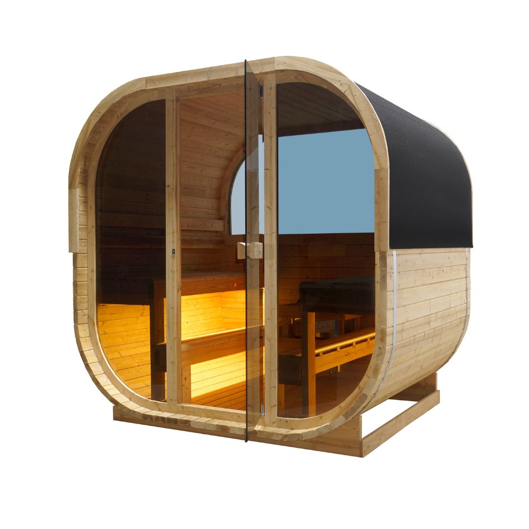 Outdoor sauna HANKO for 6 people