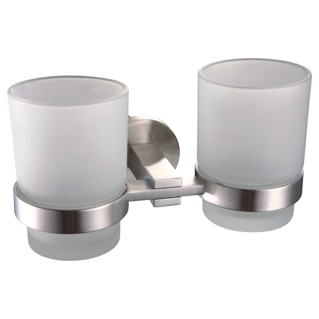 Double cup holder MELANIE (chrome/matt)