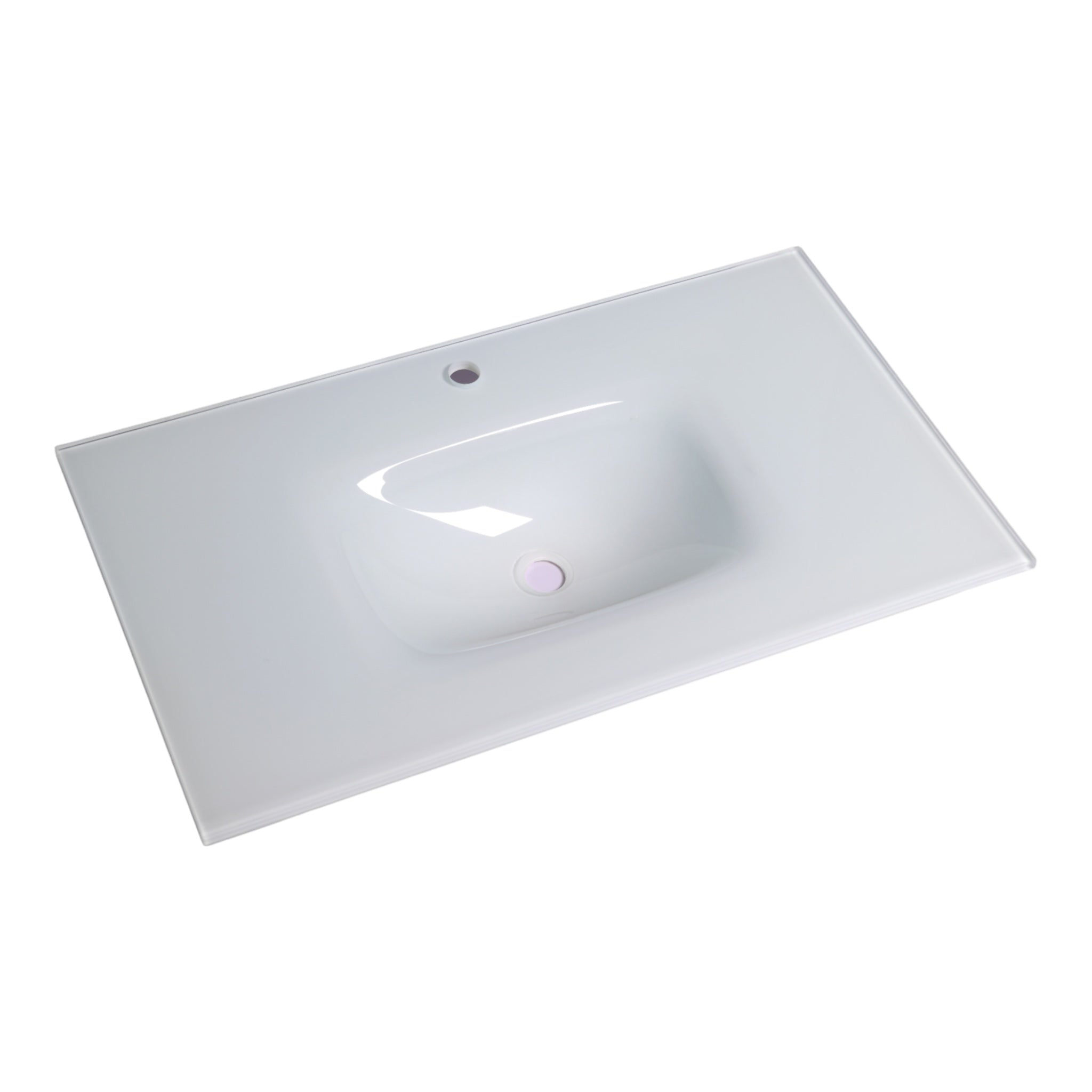 Glass washbasin for CUBE 70