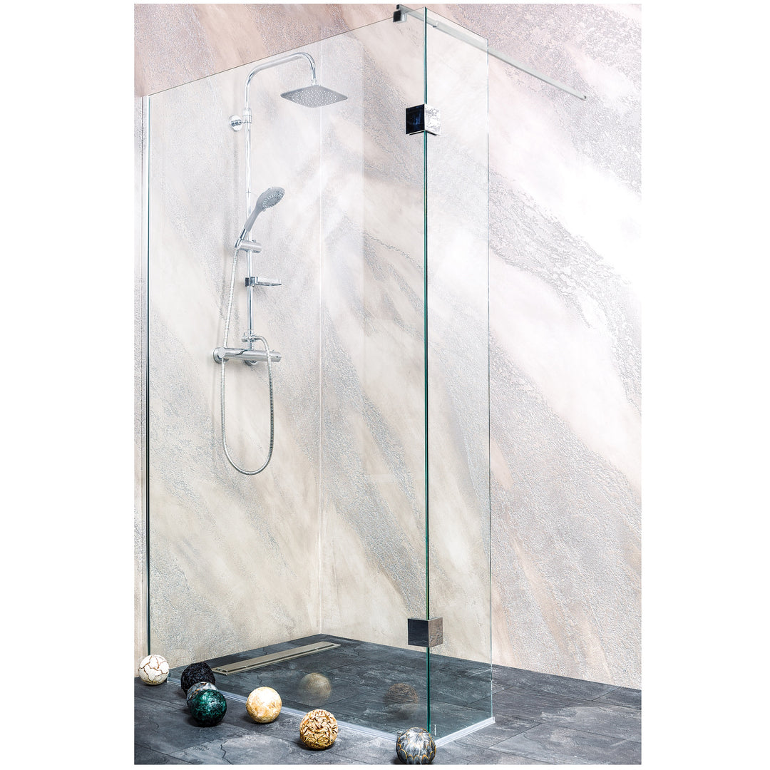 Shower partition wall WIDE II in 4 different sizes