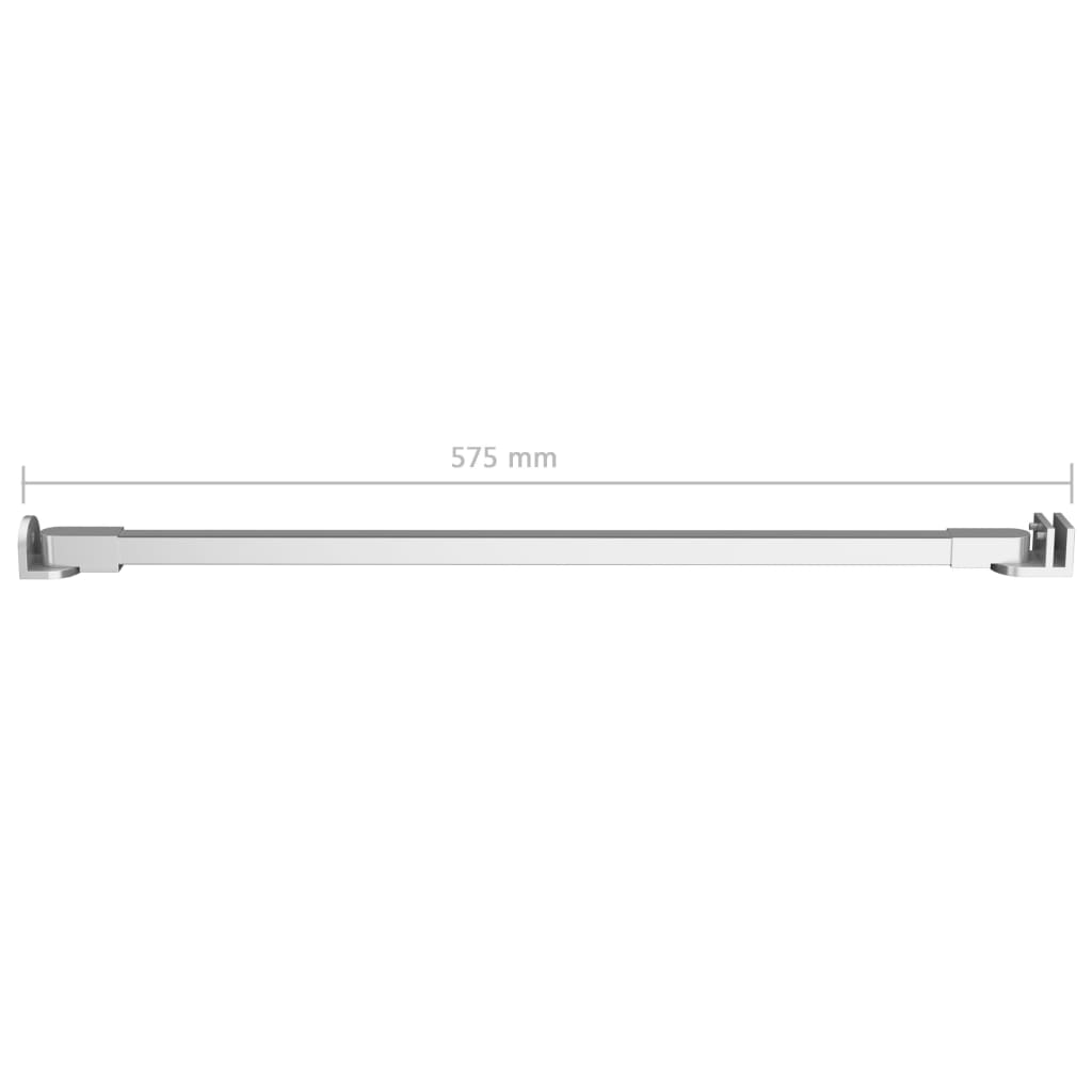 Barra de estabilización de pared de ducha de acero inoxidable 57,5 ​​cm