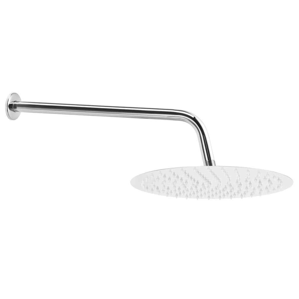 Duscharm Rund Edelstahl 201 Silbern 40 cm