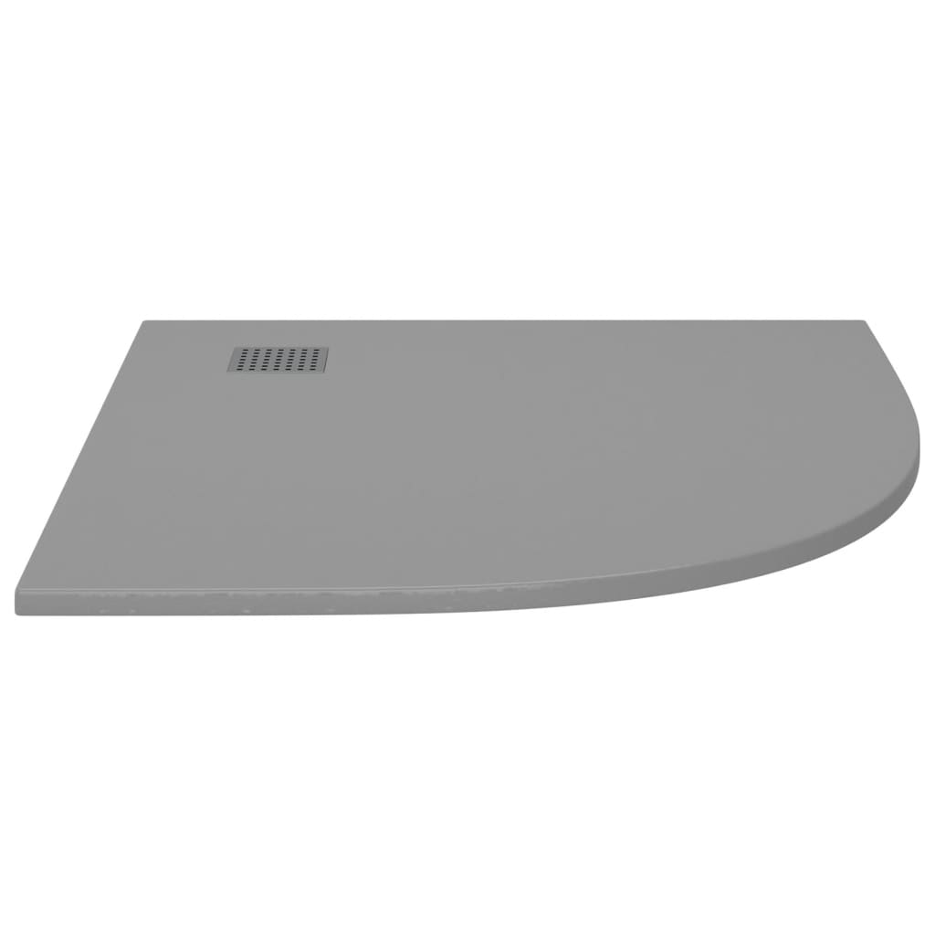 Duschwanne SMC Grau 90x90 cm