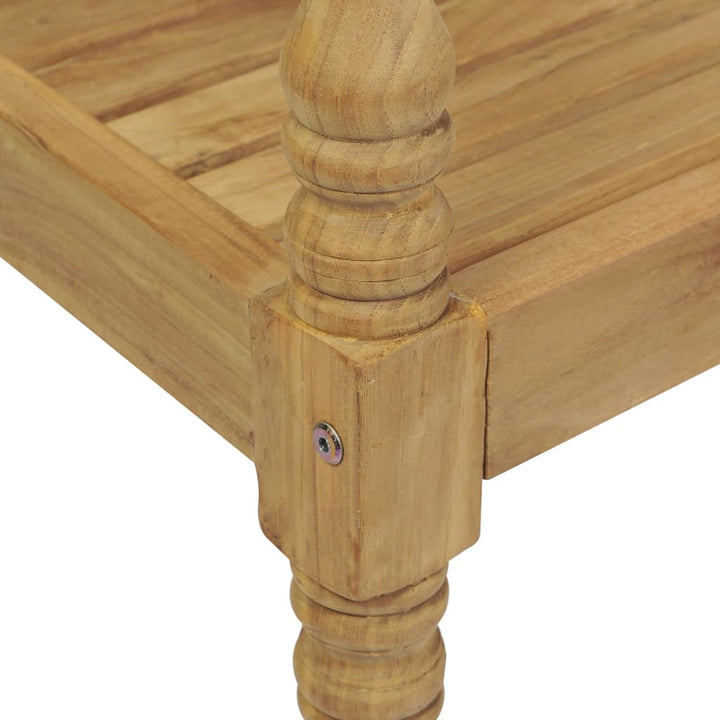 Sillas Batavia con cojines 6 uds. Madera maciza de teca.