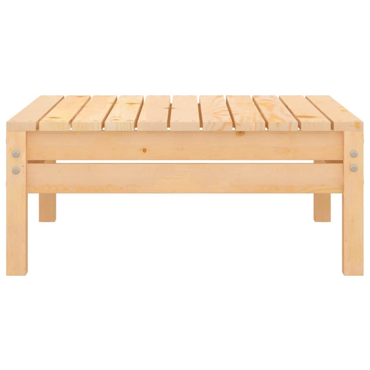 Outdoor-Hocker Massivholz Kiefer