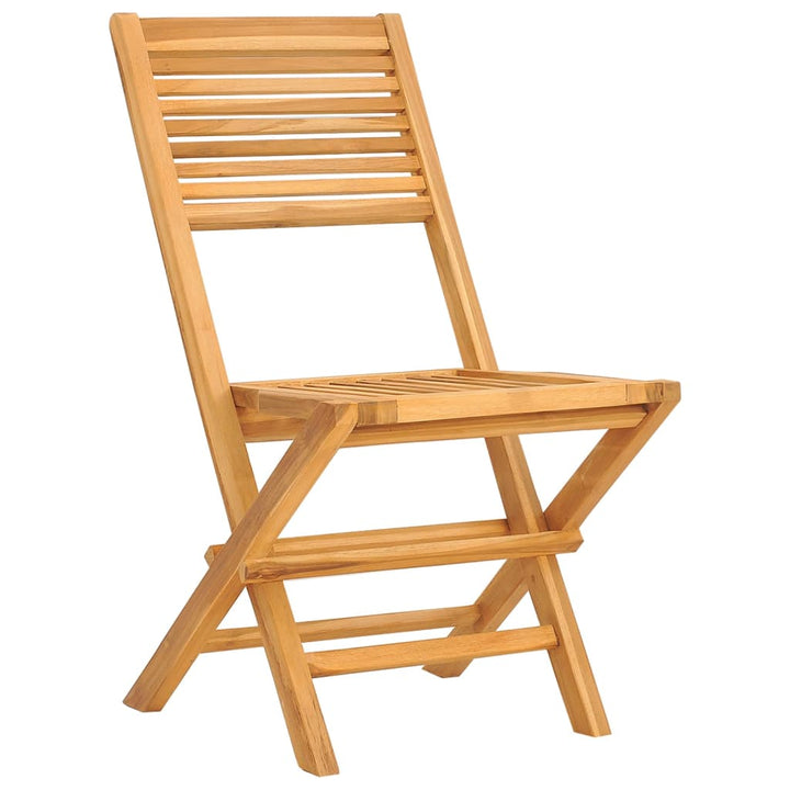 Gartenstühle 8 Stk. Klappbar 47x62x90 cm Massivholz Teak