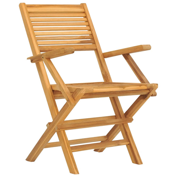 Gartenstühle 6 Stk. Klappbar 55x62x90 cm Massivholz Teak