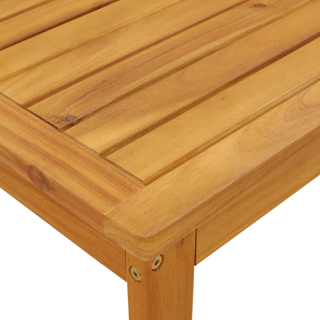 5 uds. Conjunto de sofás de jardín fabricados con palets de madera maciza de acacia.