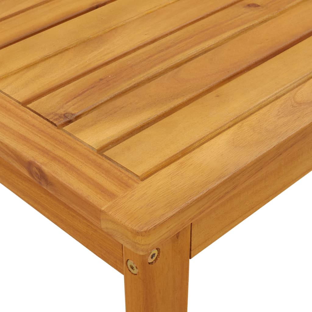 2 uds. Conjunto de sofás de jardín fabricados con palets de madera maciza de acacia.