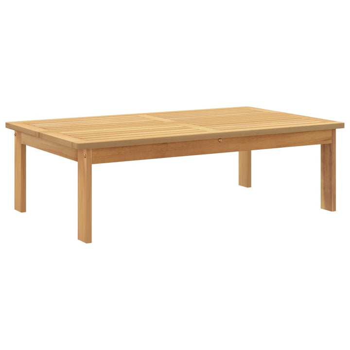 Mesa de jardín 100x60x30 cm madera maciza de acacia