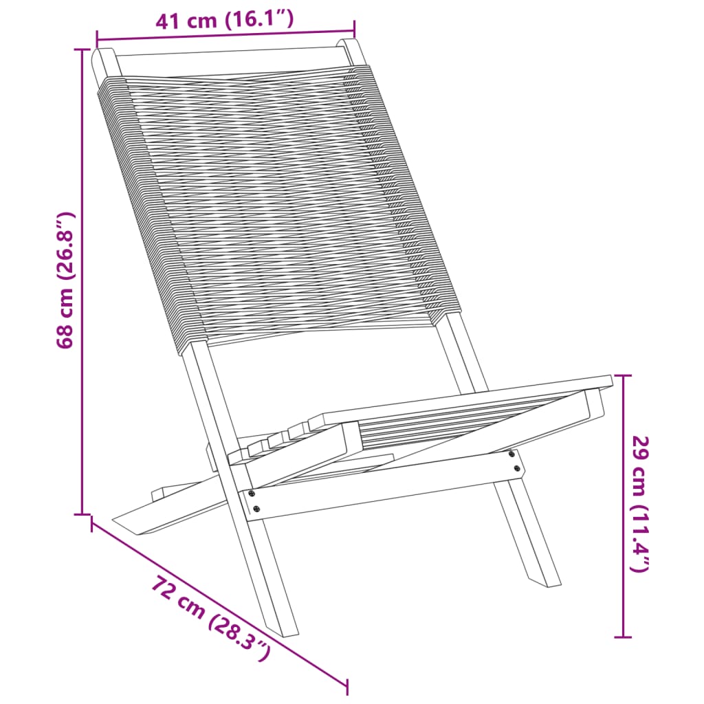 Gartenstühle 8 Stk. Klappbar Beige Massivholz Akazie